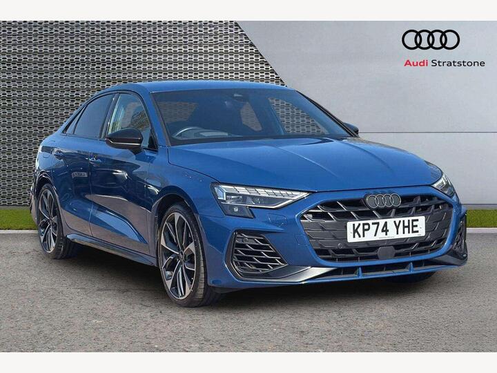 Audi A3 2.0 TFSI Black Edition S Tronic Quattro Euro 6 (s/s) 4dr