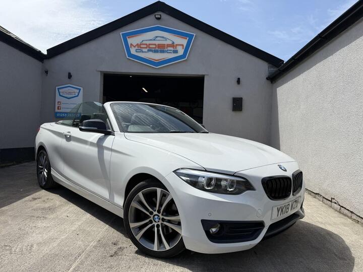 BMW 2 SERIES 2.0 220d Sport Auto Euro 6 (s/s) 2dr