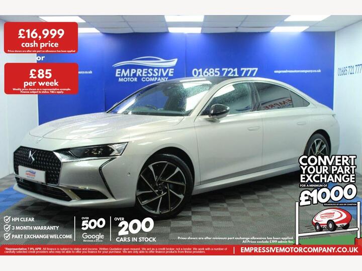 DS AUTOMOBILES DS 9 1.6 E-TENSE 15.6kWh Rivoli + EAT8 Euro 6 (s/s) 4dr