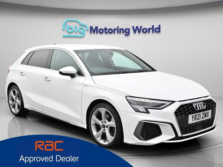 Audi A3 1.0 TFSI 30 S Line Sportback S Tronic Euro 6 (s/s) 5dr