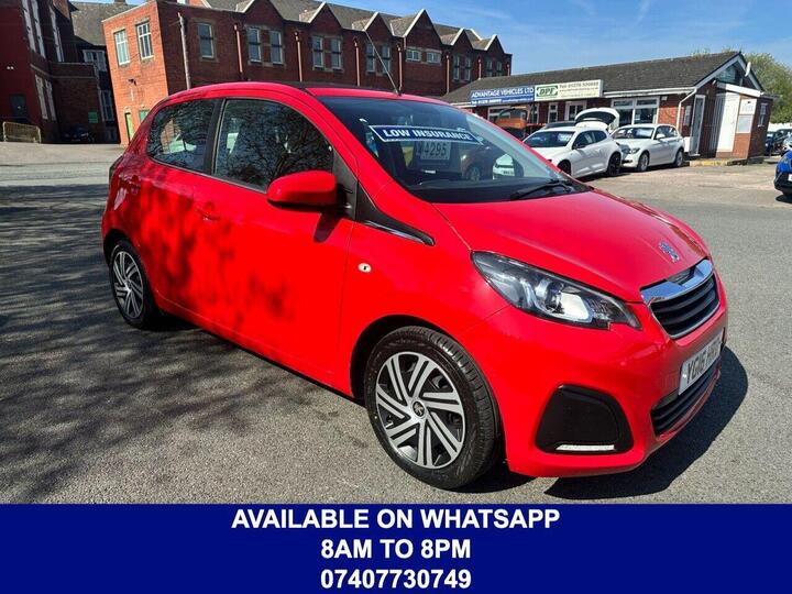 Peugeot 108 1.0 Active Top! Euro 6 5dr Peugeot 108 1.0 Active Top! Euro 6 5dr