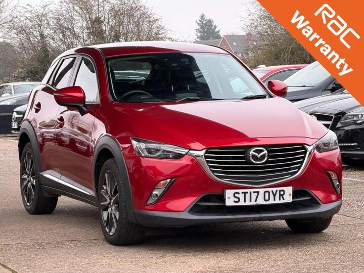 Mazda CX-3 1.5 SKYACTIV-D Sport Nav 4WD Euro 6 (s/s) 5dr
