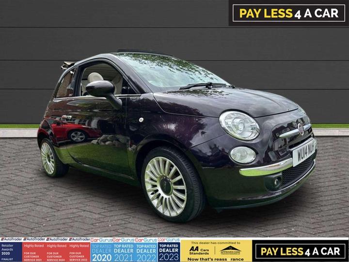 Fiat 500 0.9 TwinAir Lounge Euro 6 (s/s) 2dr