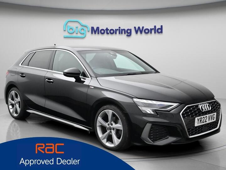 Audi A3 1.5 TFSI 35 S Line Sportback S Tronic Euro 6 (s/s) 5dr