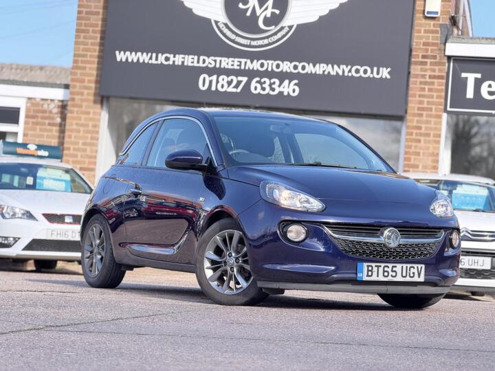 Vauxhall ADAM 1.2i JAM Euro 6 3dr Vauxhall ADAM 1.2i JAM Euro 6 3dr