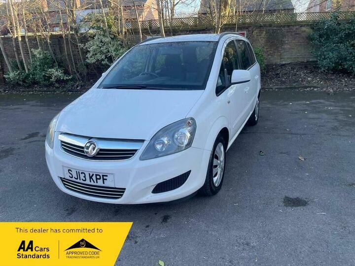 Vauxhall Zafira 1.6 16V Exclusiv Euro 5 5dr