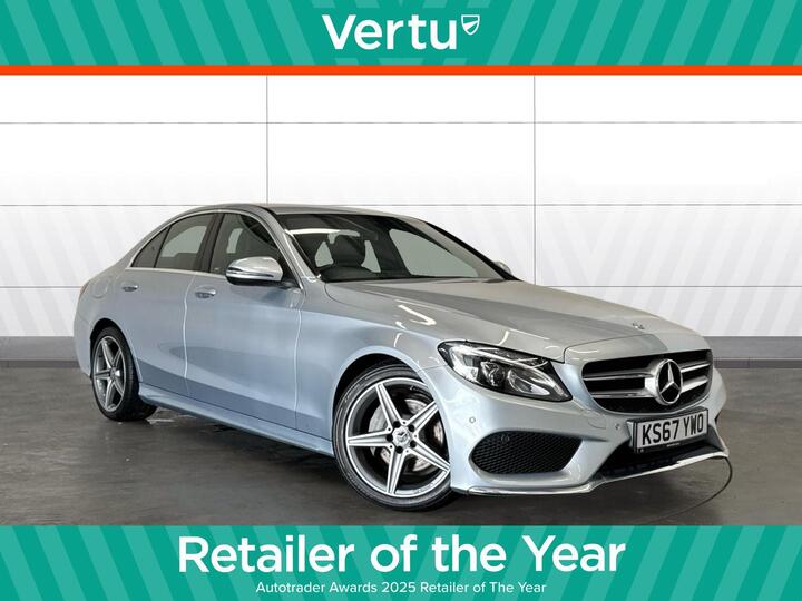 Mercedes-Benz C Class 2.1 C220d AMG Line G-Tronic+ Euro 6 (s/s) 4dr