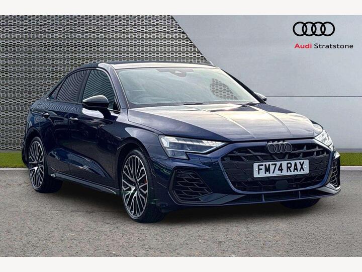 Audi A3 2.0 TFSI Black Edition S Tronic Quattro Euro 6 (s/s) 4dr