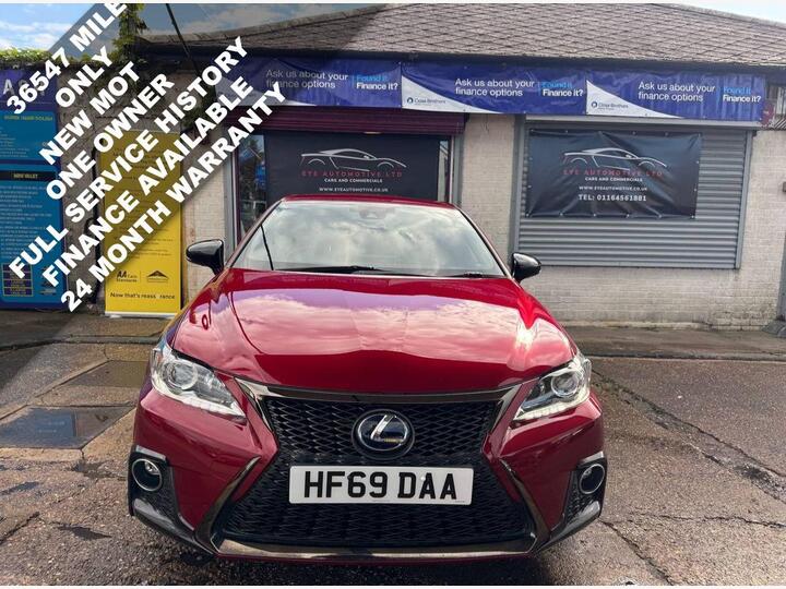 Lexus CT 1.8 200h F Sport E-CVT Euro 6 (s/s) 5dr