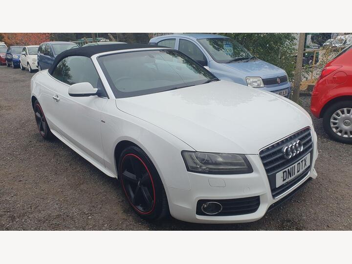 Audi A5 Cabriolet 2.0 TDI S Line Euro 5 (s/s) 2dr Audi A5 Cabriolet 2.0 TDI S Line Euro 5 (s/s) 2dr