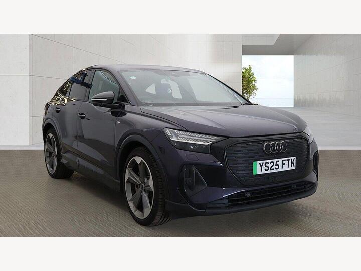 Audi Q4 E-tron Sportback 45 Black Edition Sportback Auto Quattro 5dr 82kWh