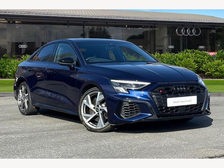Audi S3 Saloon 2.0 TFSI Black Edition S Tronic Quattro Euro 6 (s/s) 4dr