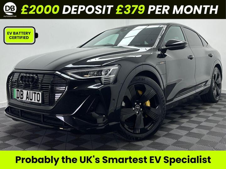 Audi E-TRON 55 S Line Sportback Auto Quattro 5dr 95kWh (11kW Charger)