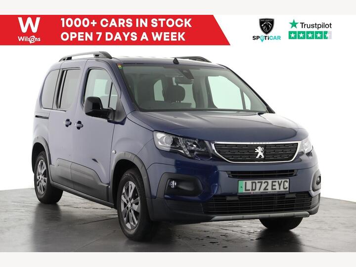 Peugeot Rifter 1.5 BlueHDi Allure Premium Standard MPV EAT Euro 6 (s/s) 5dr Peugeot Rifter 1.5 BlueHDi Allure Premium Standard MPV EAT Euro 6 (s/s) 5dr