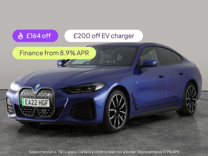 BMW I4 40 83.9kWh M Sport Gran Coupe Auto EDrive 5dr