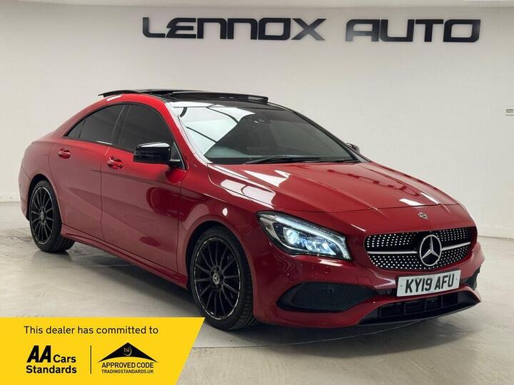 Mercedes-Benz CLA 1.6 CLA200 AMG Line Night Edition (Plus) Coupe 7G-DCT Euro 6 (s/s) 4dr