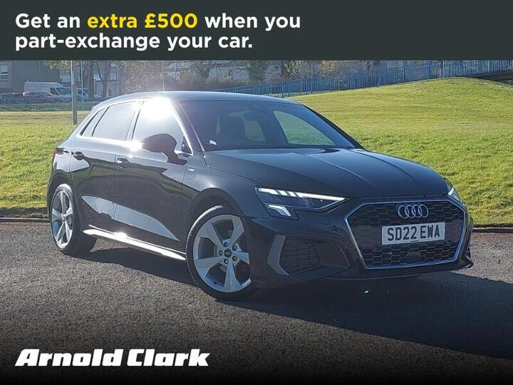 Audi A3 1.0 TFSI 30 S Line Sportback Euro 6 (s/s) 5dr