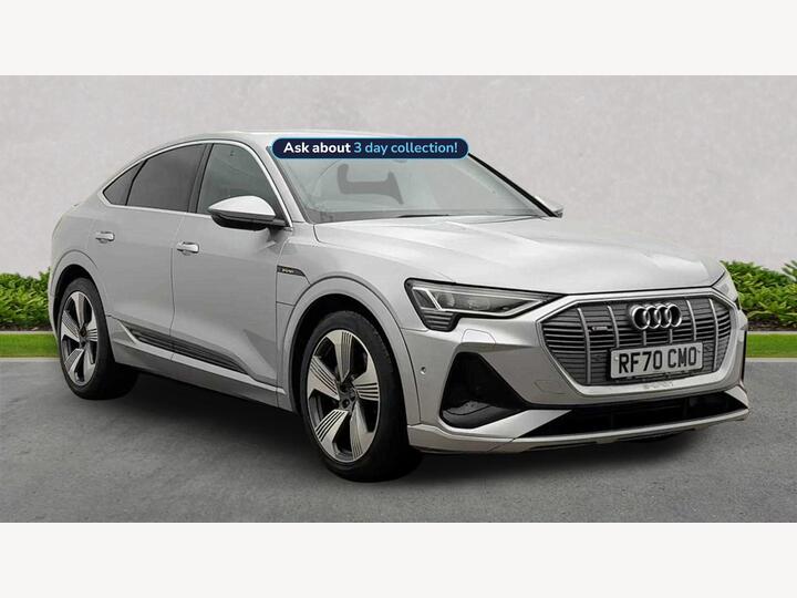 Audi E-TRON 50 S Line Sportback Auto Quattro 5dr 71.2kWh