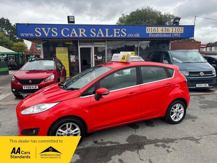 Ford Fiesta 1.0T EcoBoost Zetec Euro 5 (s/s) 5dr