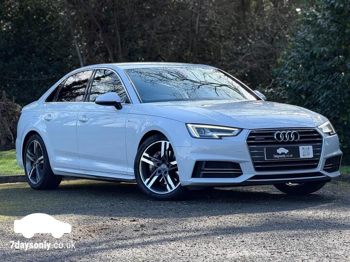 Audi A4 2.0 TDI S Line S Tronic Quattro Euro 6 (s/s) 4dr
