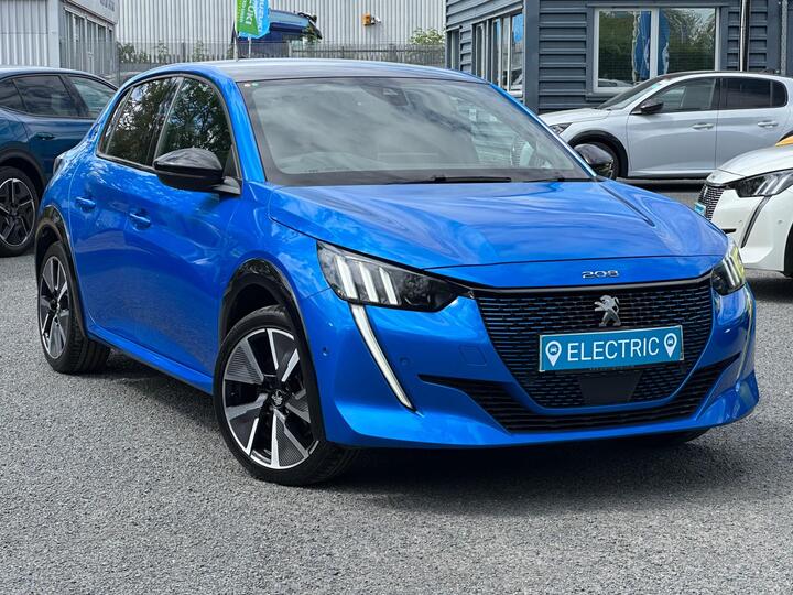 Peugeot E-208 50kWh GT Auto 5dr (7kW Charger) Peugeot E-208 50kWh GT Auto 5dr (7kW Charger)