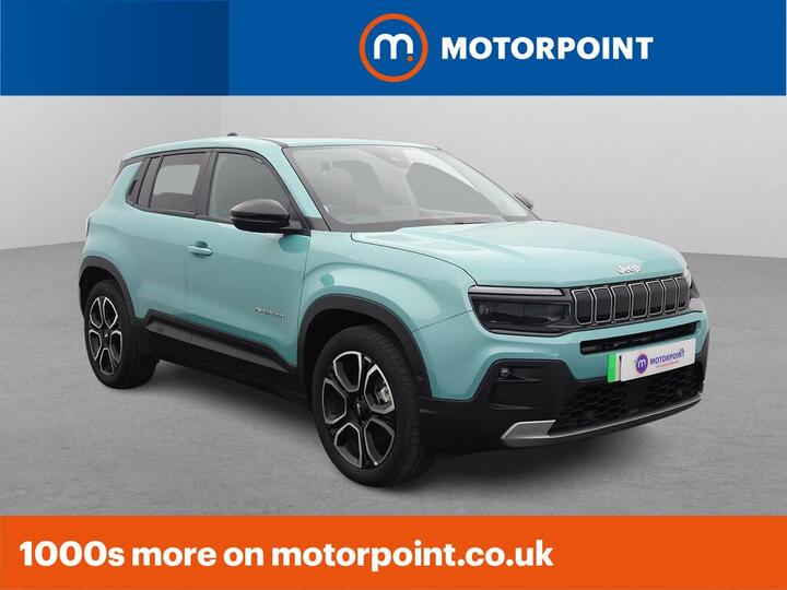 Jeep Avenger 54kWh E-Summit Auto 5dr