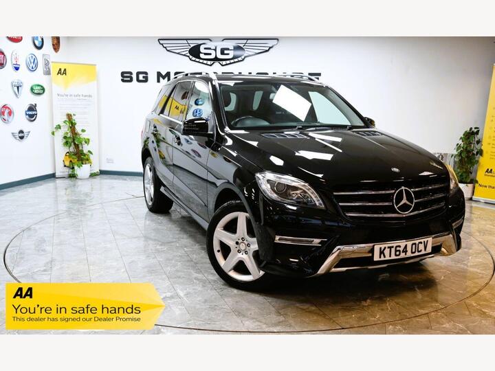 Mercedes-Benz M-CLASS 3.0 ML350 V6 BlueTEC AMG Line G-Tronic 4WD Euro 6 (s/s) 5dr