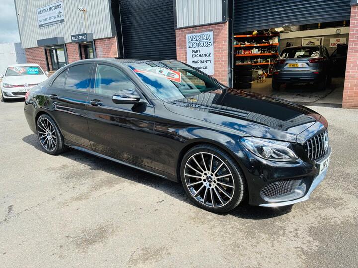 Mercedes-Benz C Class 2.1 C220d AMG Line 7G-Tronic+ Euro 6 (s/s) 4dr