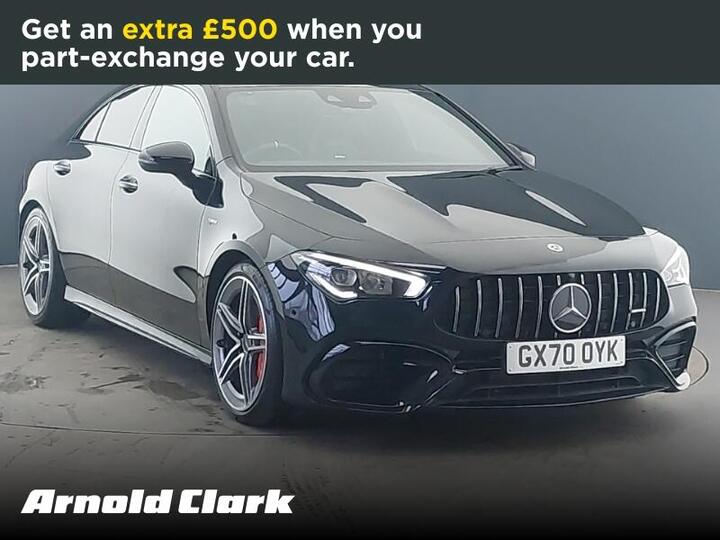 Mercedes-Benz CLA 2.0 CLA45 AMG S Coupe 8G-DCT 4MATIC+ Euro 6 (s/s) 4dr