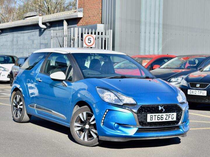 DS AUTOMOBILES DS 3 1.2 PureTech Chic Euro 6 3dr DS AUTOMOBILES DS 3 1.2 PureTech Chic Euro 6 3dr
