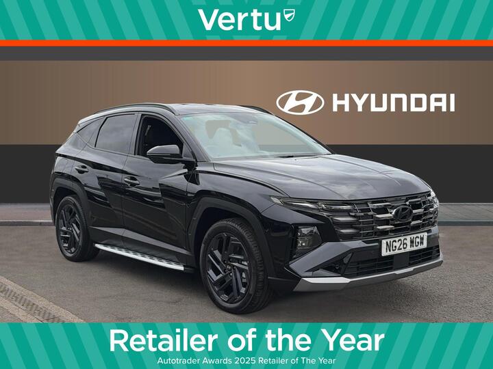 Hyundai TUCSON 1.6 T-GDi 13.8kWh Black Line Auto Euro 6 (s/s) 5dr