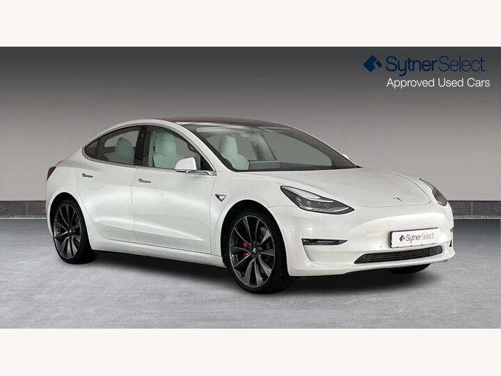 Tesla MODEL 3 (Dual Motor) Performance Auto 4WDE 4dr (Performance Upgrade)
