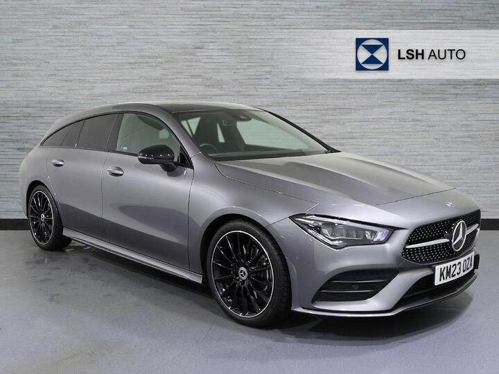 Mercedes-Benz CLA Class 1.3 CLA200 AMG Line Night Edition (Premium Plus) Shooting Brake 7G-DCT Euro 6 (s/s) 5dr Mercedes-Benz CLA Class 1.3 CLA200 AMG Line Night Edition (Premium Plus) Shooting Brake 7G-DCT Euro 6 (s/s) 5dr