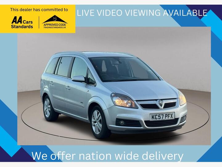 Vauxhall Zafira 1.8 16V Design Euro 4 5dr