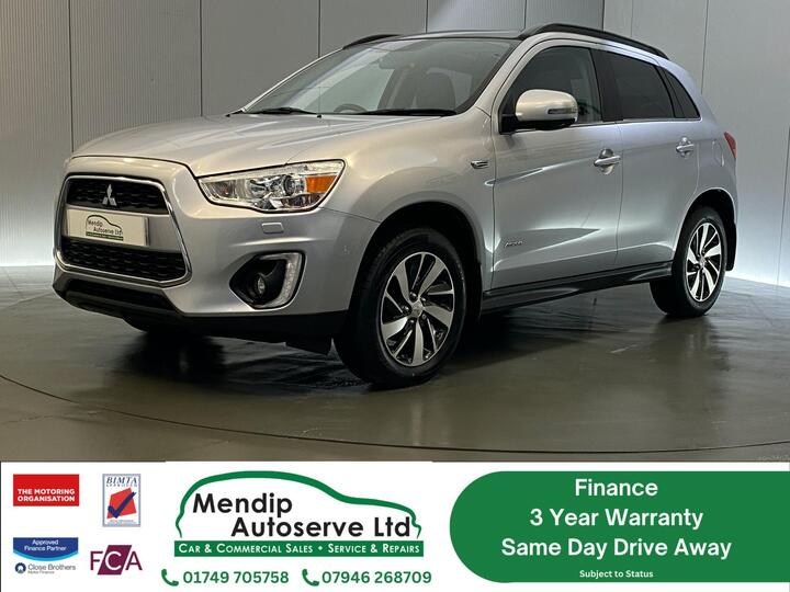 Mitsubishi ASX 2.2 DI-D 4 Auto 4WD Euro 5 (s/s) 5dr Mitsubishi ASX 2.2 DI-D 4 Auto 4WD Euro 5 (s/s) 5dr
