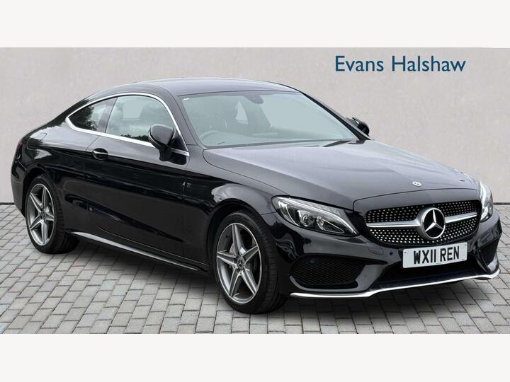 Mercedes-Benz C CLASS COUPE 2.0 C200 AMG Line G-Tronic+ Euro 6 (s/s) 2dr