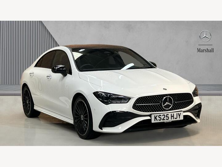 Mercedes-Benz CLA 1.3 CLA200h MHEV AMG Line (Premium Plus) Coupe 7G-DCT Euro 6 (s/s) 4dr Mercedes-Benz CLA 1.3 CLA200h MHEV AMG Line (Premium Plus) Coupe 7G-DCT Euro 6 (s/s) 4dr