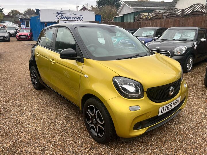 Smart Forfour 1.0 Prime (Premium) Euro 6 (s/s) 5dr