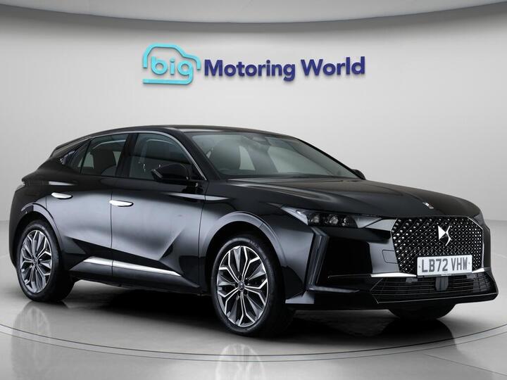 DS AUTOMOBILES DS 4 1.6 E-TENSE 12.4kWh Trocadero EAT8 Euro 6 (s/s) 5dr DS AUTOMOBILES DS 4 1.6 E-TENSE 12.4kWh Trocadero EAT8 Euro 6 (s/s) 5dr