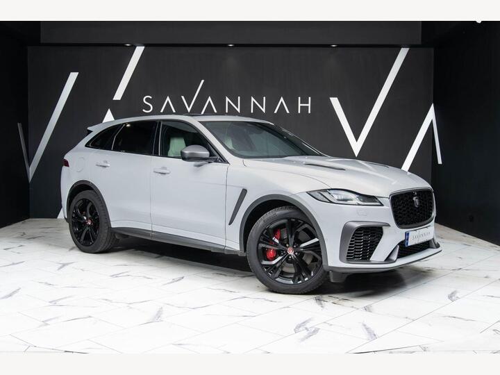 Jaguar F-PACE 5.0 P550 V8 SVR Quickshift AWD Euro 6 (s/s) 5dr