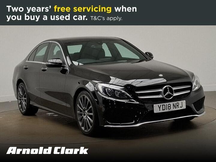 Mercedes-Benz C Class 2.1 C220d AMG Line (Premium) G-Tronic+ 4MATIC Euro 6 (s/s) 4dr