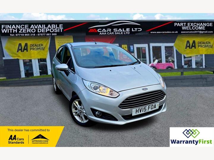 Ford FIESTA 1.0T EcoBoost Zetec Euro 6 (s/s) 5dr