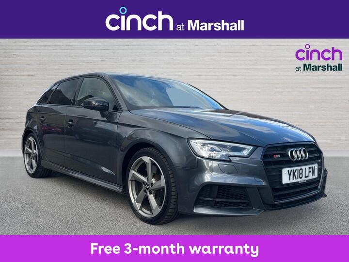 Audi S3 2.0 TFSI Black Edition Sportback S Tronic Quattro Euro 6 (s/s) 5dr