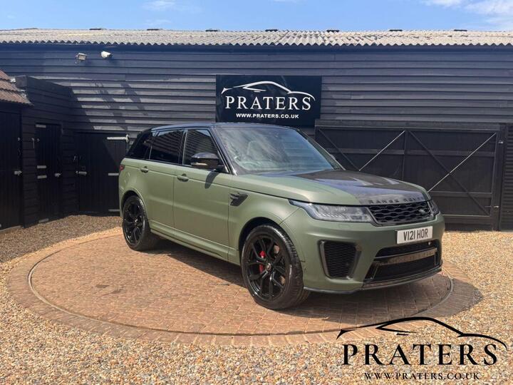 Land Rover RANGE ROVER SPORT 5.0 P575 V8 SVR Auto 4WD Euro 6 (s/s) 5dr