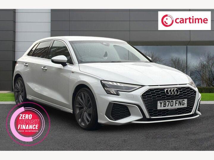 Audi A3 2.0 TDI 30 S Line Sportback Euro 6 (s/s) 5dr
