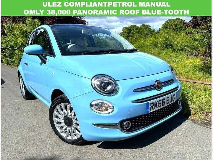 Fiat 500 1.2 Lounge Euro 6 (s/s) 3dr
