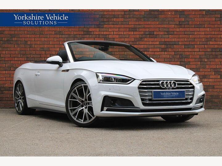 Audi A5 Cabriolet 2.0 TFSI 40 Vorsprung S Tronic Euro 6 (s/s) 2dr Audi A5 Cabriolet 2.0 TFSI 40 Vorsprung S Tronic Euro 6 (s/s) 2dr