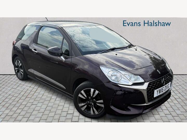 DS AUTOMOBILES DS 3 HATCHBACK 1.2 PureTech Chic Euro 6 3dr