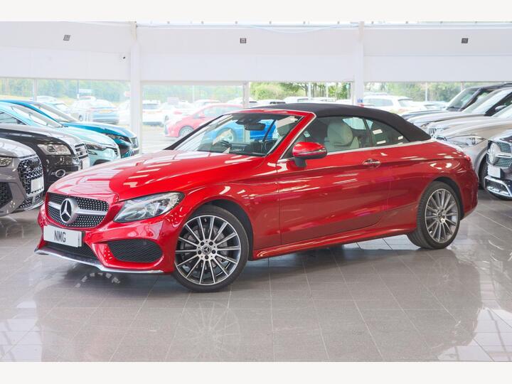 Mercedes-Benz C CLASS 2.1 C220d AMG Line (Premium Plus) Cabriolet G-Tronic+ 4MATIC Euro 6 (s/s) 2dr