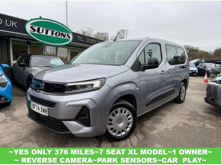 Vauxhall Combo Life Electric 52kWh Design XL MPV Auto 5dr (7.4kW Charger)